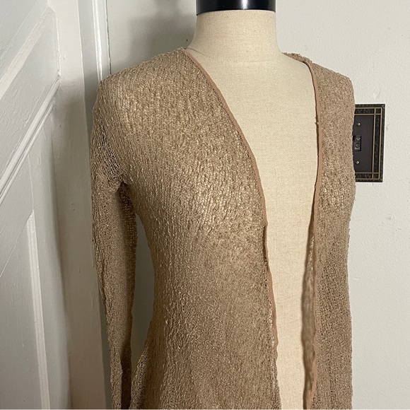 Back to Bali sheer open front cover up - Picture 2 of 3